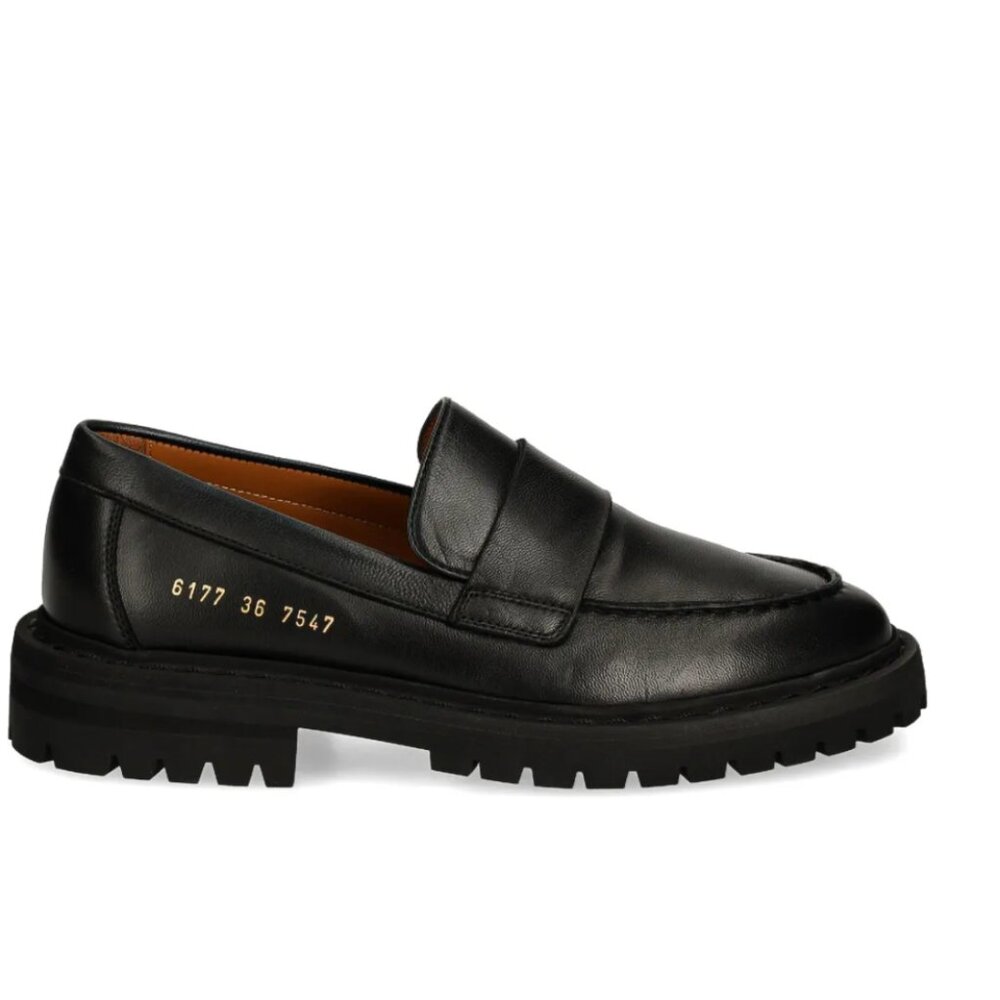 Common Projects Chunky Leather Loafers – Women’s Size 37